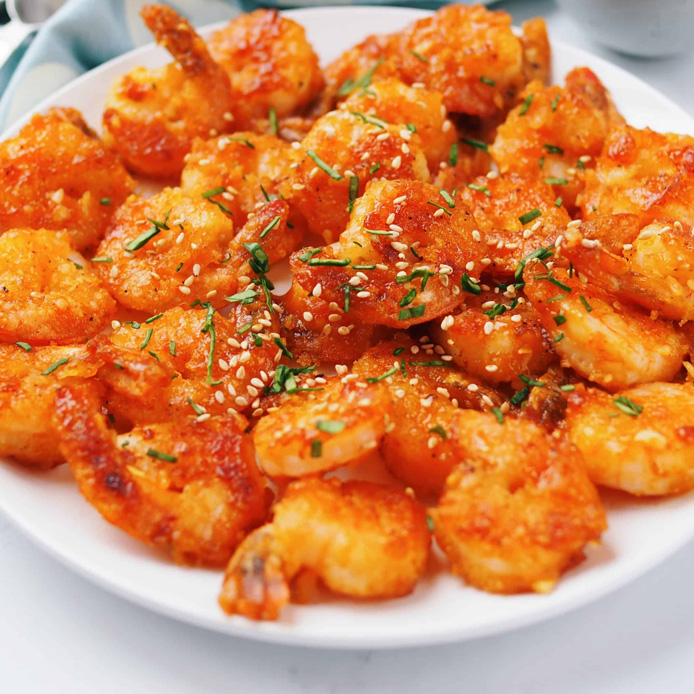 Gochujang Prawn Bites